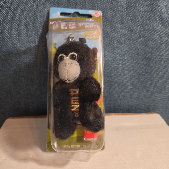 Other - PEZ Wildlife Animals Plush Monkey Chimp Keychain Dispenser 2015